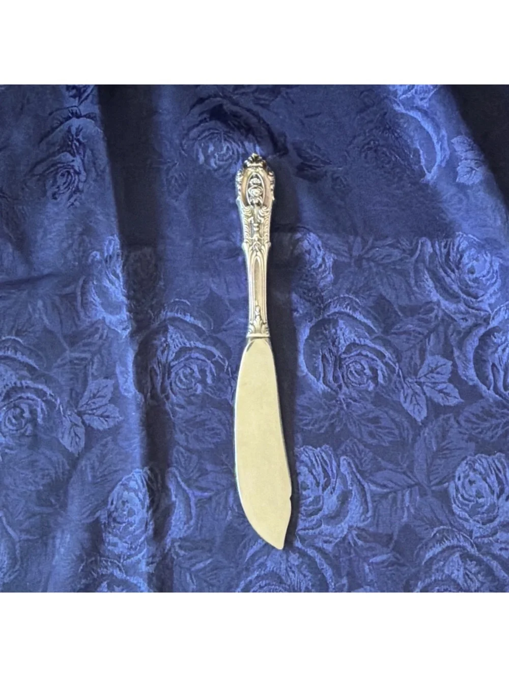STER H.H. Sterling Silver (.925) Knife Handle w/Silver Plate Blade Flatware